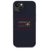 Red Bull RBHMP15S24SIHSRV iPhone 15 6.1 hardcase granatowy/navy Silicone Horizontal Logo MagSafe
