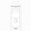 Etui Samsung EF-OF721CTEGWW Z Flip 4 przezroczysty/transparent Clear Cover Ring