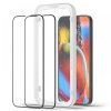 Spigen Alm Glass FC iPhone 16e/14/13/13  Pro 2 szt. szkło hartowane czarna ramka AGL03387