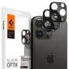 Spigen Optik.Tr Camera iPhone 14 Pro/14 Pro Max/15 Pro/15 Pro Max Lens 2szt./2pcs czarny/black AGL05273