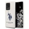 US Polo USHCS69SLHRWH S20 Ultra G988biały/white Silicone Collection