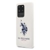 US Polo USHCS69SLHRWH S20 Ultra G988biały/white Silicone Collection