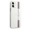 US Polo USHCP12SPCUSSWH iPhone12 mini 5,4 biały/white Tricolor Collection