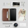 UNIQ etui book Journa iPhone 12/12 Pro6,1 szary/dark grey