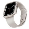 UNIQ etui Valencia Apple Watch Series 4/5/6/7/8/9/SE/SE2 45/44mm. starlight