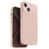 UNIQ etui Lino Hue iPhone 15 / 14 / 136.1 Magclick Charging różowy/blush pink