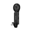 USAMS Adapter AU11 2w1 USB-C - 3,5mm+USB-C +  ring holder czarny/black SJ359TC01 (US-SJ359)