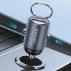 USAMS Ład. sam. 1xUSB+1xUSB-C C38 30WPD Fast Charge z wbudowanym pieścieniem stalowy/tarnish CC206CC01 (US-CC206)