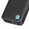 USAMS Powerbank ze zwijanym kablem USB-CRetractable 10000 mAh PD 20W Fast Charge XY Series czarny/black 10KCD22401(US-CD224)