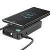USAMS Powerbank ze zwijanym kablemRetractable Lightning 10000 mAh PD 20W Fast Charge XY Series czarny/black 10KCD22501 (US-CD225