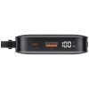 Powerbank USAMS XR Series CD228 10000mAh 20W + kabel USB-C/Lightning czarny
