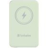 Verbatim Powerbank indukcyjny `n` Go 15W5000mAh Wireless Magnetic zielony/green 32241