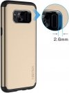 YOOTECH Shockproof Protective Dual Layer CASE Etui Slim Armor Samsung Galaxy S8 (gold)