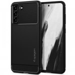 Etui Spigen Rugged Armor do Galaxy S21 FE – Matowy Czarny (Matte Black)