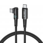 TECH-PROTECT ULTRABOOST ”L” TYPE-C KABEL  60W/6A 100CM GREY