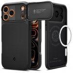 Spigen Optik Armor Mag do iPhone 17 Pro Max – Etui z Osłoną Aparatu i MagSafe, Black