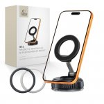 Magnetyczny Uchwyt Samochodowy Tech-Protect N61 MagSafe do Szyby i Deski Black