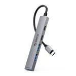 Hub USB-A/USB-C Orico YSB4-U2 stacja dokująca 2x USB-A 2.0 + 1x USB-A 3.0 + 1x USB-C 2.0 + 1x USB-C - szary