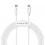 Kabel Baseus CATYS-C02 USB-C - USB-C PD QC FCP 100W 5A 2m - biały