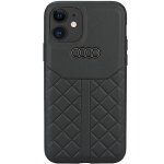 Audi Genuine Leather iPhone 12/12 Pro 6.1 czarny/black hardcase AU-TPUPCIP12P-Q8/D1-BK