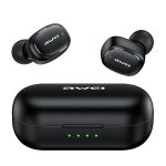 AWEI słuchawki Bluetooth 5.1 T13 Pro TWS+ stacja dokująca czarny/black