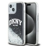 DKNY DKHCP15MLBNAEK iPhone 15 Plus / 14Plus 6.7 czarny/black hardcase Liquid Glitter Big Logo