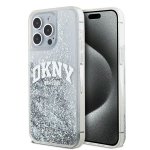DKNY DKHCP15XLBNAET iPhone 15 Pro Max6.7 biały/white hardcase Liquid Glitter Big Logo