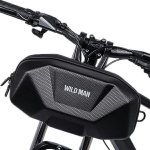 WILDMAN Torba na ramę roweru X9 3.5L     uchwyt rowerowy czarna/black