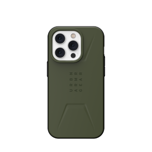 UAG Civilian - obudowa ochronna do iPhone 14 Pro Max kompatybilna z MagSafe (olive) [go]