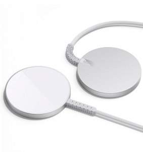 ESR HALOLOCK MINI MAGNETIC MAGSAFE WIRELESS CHARGER SILVER
