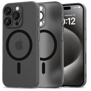 ETUI TECH-PROTECT  MAGSLIM MAGSAFE IPHONE 16 PRO MATTE/BLACK