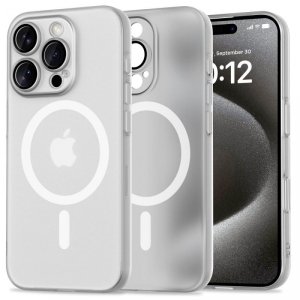 ETUI TECH-PROTECT  MAGSLIM MAGSAFE IPHONE 16 PRO MATTE/WHITE