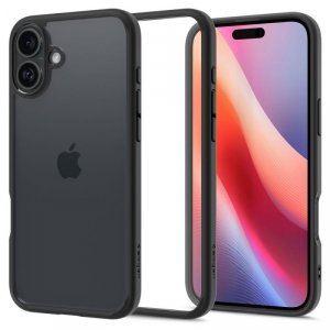 ETUI SPIGEN  ULTRA HYBRID IPHONE 16 PLUS MATTE BLACK