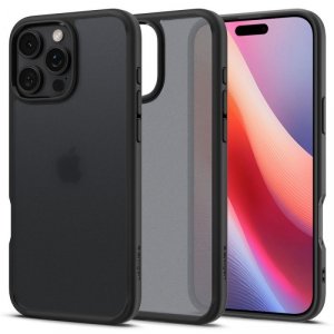 ETUI SPIGEN  ULTRA HYBRID IPHONE 16 PRO FROST BLACK
