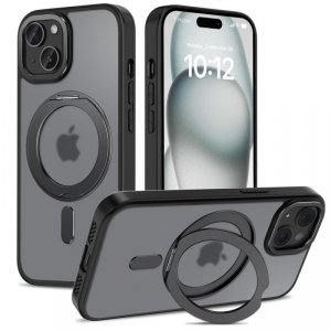 ETUI TECH-PROTECT  MAGRING MAGSAFE IPHONE 15 MATTE BLACK