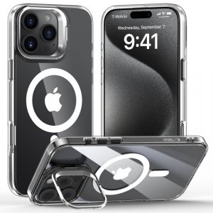 ETUI TECH-PROTECT  MAGSTAND MAGSAFE IPHONE 16 PRO MAX CLEAR