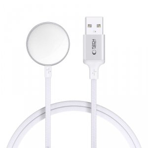TECH-PROTECT MC02 ULTRABOOST ŁADOWARKA MAGNETYCZNA KABEL  100CM APPLE WATCH WHITE