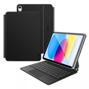 TECH-PROTECT SMARTCASE MAGNETIC + KEYBOARD – Etui z klawiaturą do iPad 10.9 (10. gen. 2022) / 11 (A16, 11. gen. 2025) – Czarny