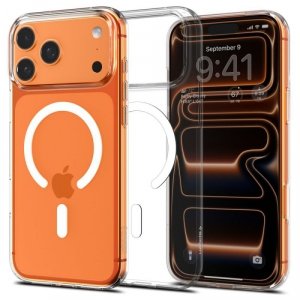 Etui Spigen Liquid Crystal Mag MagSafe do iPhone 17 Pro Max – Krystalicznie Przezroczyste (Clear/White)