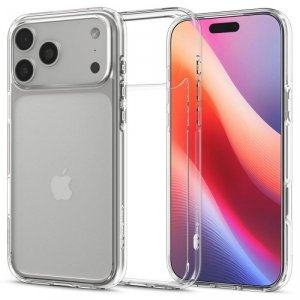 Etui Spigen Ultra Hybrid do iPhone 17 Pro – Krystalicznie Przezroczyste (Crystal Clear)