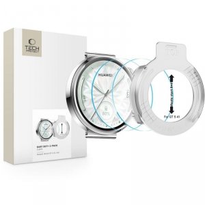 SZKŁO HARTOWANE TECH-PROTECT EASY SET+ 2-PACK HUAWEI WATCH GT 5 (41 MM) CLEAR