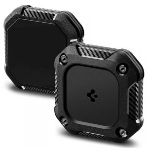 Spigen Tough Armor IP Etui pancerne wodoodporne Apple AirTag 1 / 2 – Czarne