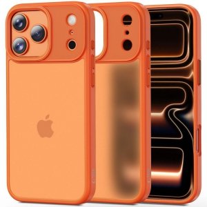 Tech-Protect MagMat do iPhone 17 Pro Max – Hybrydowe Etui Ochronne – Cosmic Orange