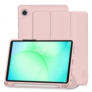 Etui z Miejscem na Rysik do Samsung Galaxy Tab A9 / A11 8.7 - Tech-Protect SC Pen - Różowe