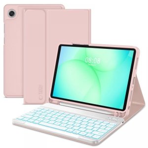 TECH-PROTECT SC PEN + KEYBOARD GALAXY TAB A9+ / A11+ PLUS 11.0 X210 / X215 / X216 / X230 / X235 / X236 PINK