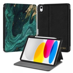 TECH-PROTECT LAMANO – Etui do iPad 10.9 (10. gen. 2022) / 11 (A16, 11. gen. 2025) – Verde Aura