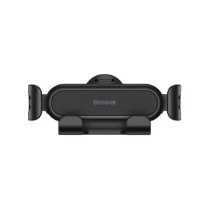 Baseus grawitacyjny uchwyt samochodowy na telefon na kratkę nawiewu (Air Outlet Version) czarny (SUWX010001)