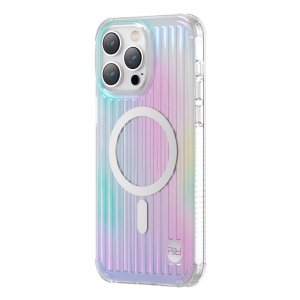 Kingxbar PQY Go Out Series magnetyczne etui iPhone 14 Pro Max MagSafe laser color