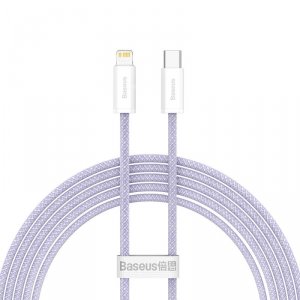 Baseus Dynamic 2 Series kabel do szybkiego ładowania USB-C - Lightning 20W 480Mb/s 2m fioletowy