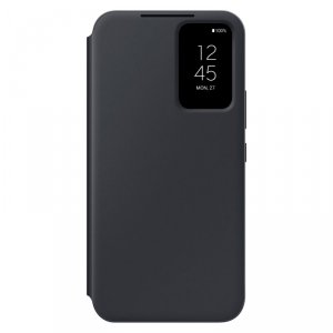 Samsung Smart View Wallet Case etui Samsung Galaxy A54 5G pokrowiec z inteligentną klapką okienkiem portfel na kartę czarne (EF-ZA546CBEGWW)